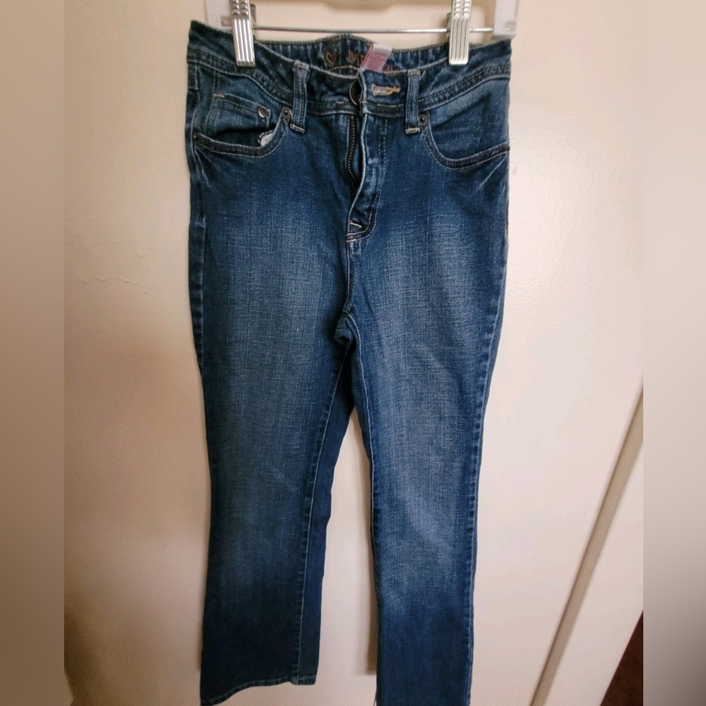 NWOT Justice  jeans size 12 slim